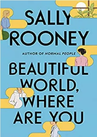 [PDF] Download Beautiful World, Where Are You Full