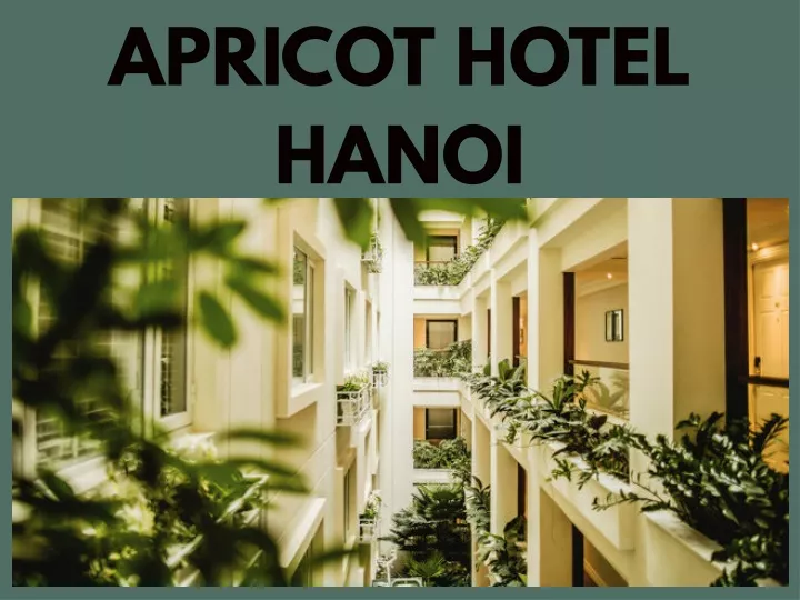 apricot hotel hanoi