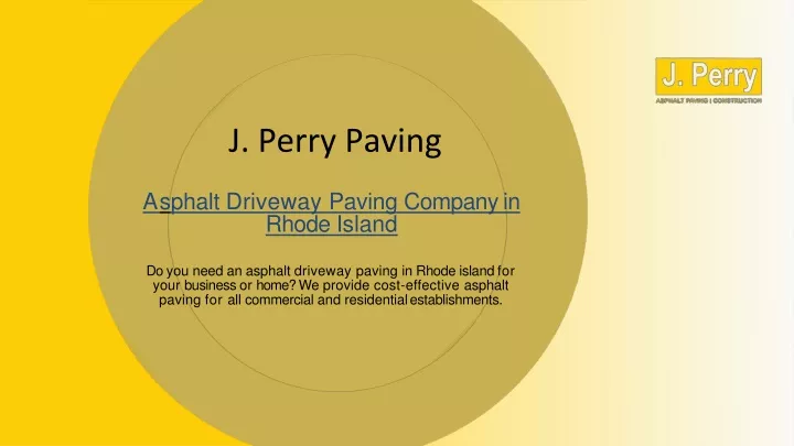 j perry paving