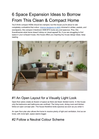 6 space expansion ideas to borrow from this clean