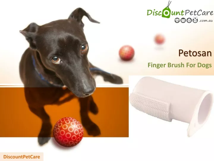 petosan finger brush for dogs