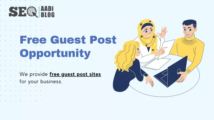 free guest post opportunity