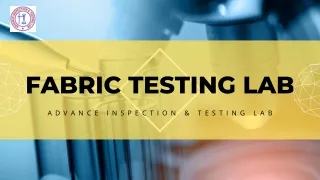 Which Fabric Testing Lab is the Most Quality