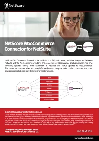 WooCommerce NetSuite Integration Connector