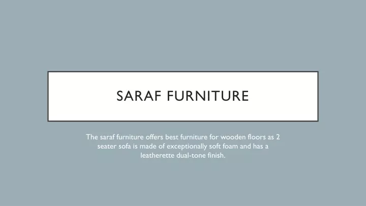 saraf furniture