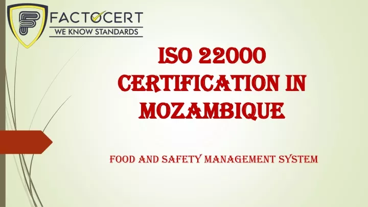 iso 22000 iso 22000 certification