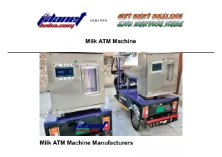 Milk ATM Machine