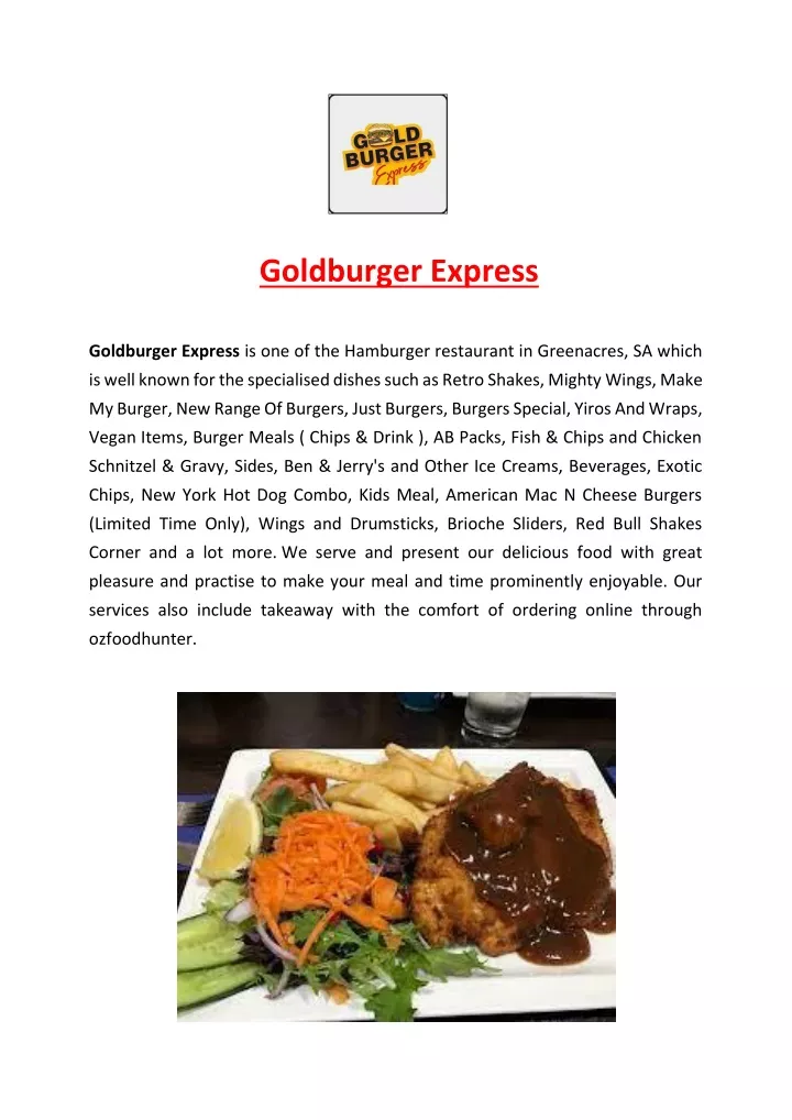 goldburger express