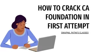 how to crack ca foundation in first attempt