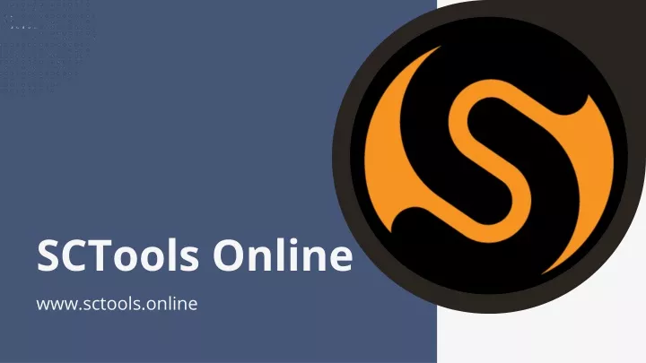 sctools online www sctools online