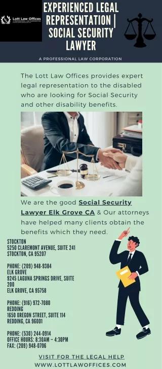 Experienced Legal Representation  Social Security Lawyer