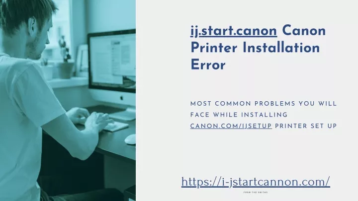 ij start canon canon printer installation error