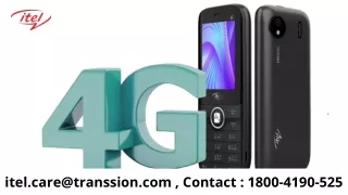 itel care@transsion com contact 1800 4190 525