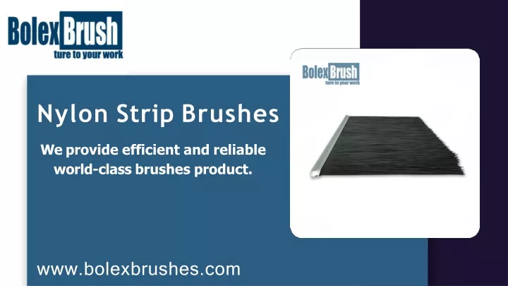 nylon strip brushes