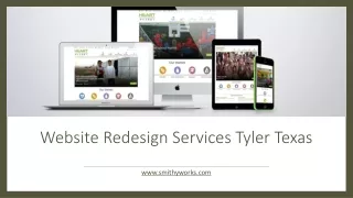 Website Redesign Services Tyler Texas​