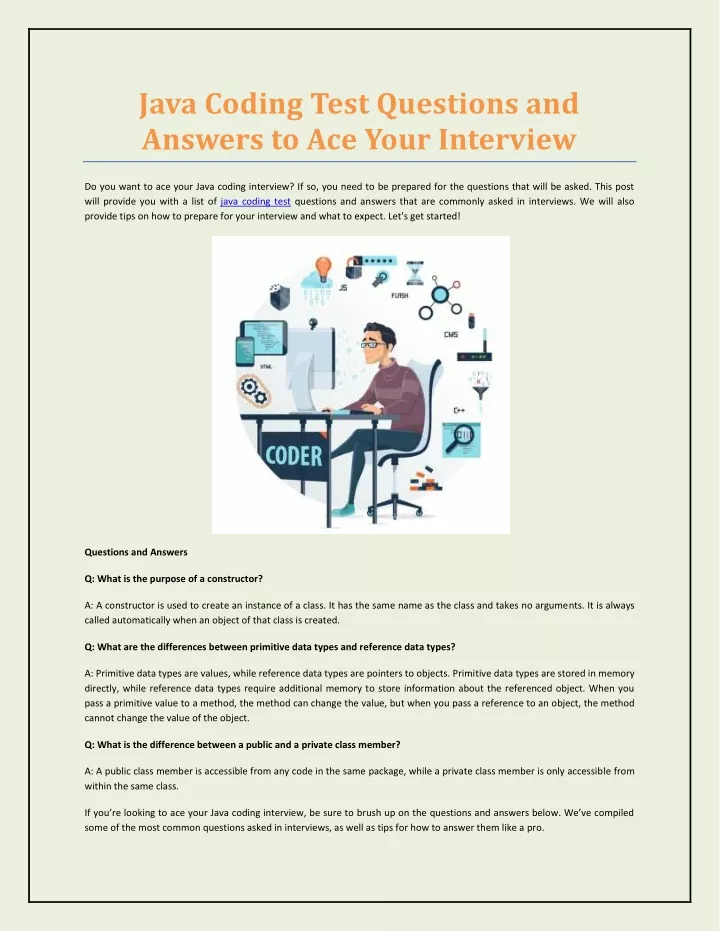 ppt-java-coding-test-questions-and-answers-to-ace-your-interview