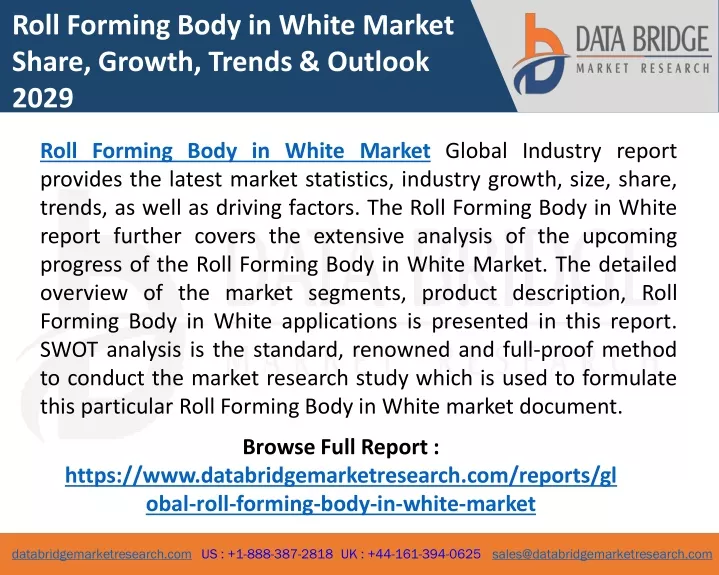 roll forming body in white market share growth