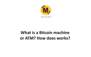 what is a bitcoin machine or atm how does works
