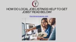 How Do Local Job Listings Help To Get Jobs Read Below!-converted