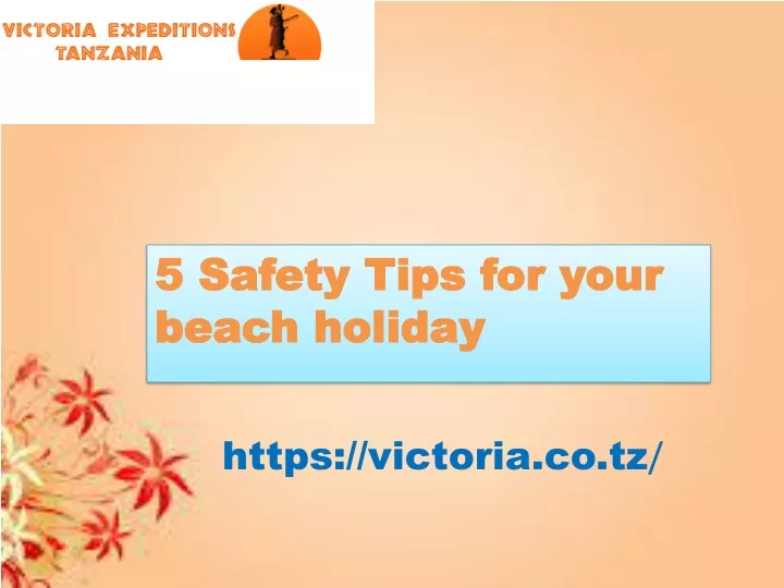 5 safety tips for your beach holiday