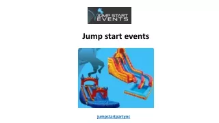 jump start events