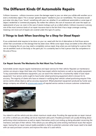 7 Horrible Mistakes You're Making With closest auto repair to my location
