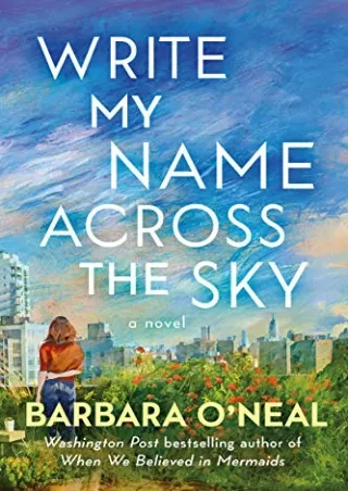pdf download books Write My Name Across the Sky Full