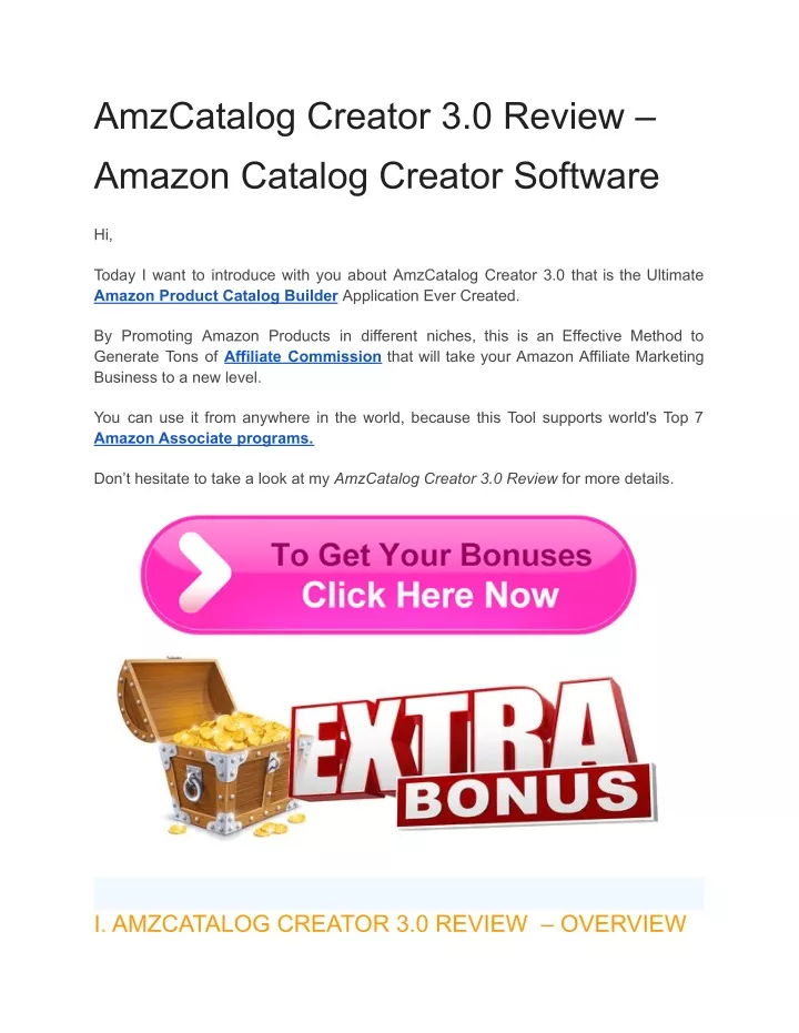 amzcatalog creator 3 0 review amazon catalog