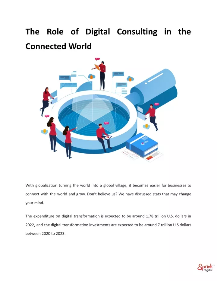 the role of digital consulting in the