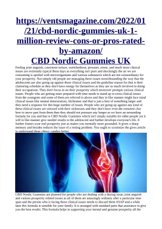 https://ventsmagazine.com/2022/01/21/cbd-nordic-gummies-uk-1-million-review-cons