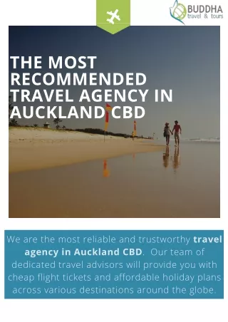 The most recommended travel agency in Auckland CBD