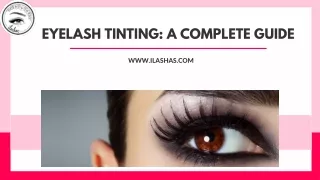 Eyelash Tinting A Complete Guide
