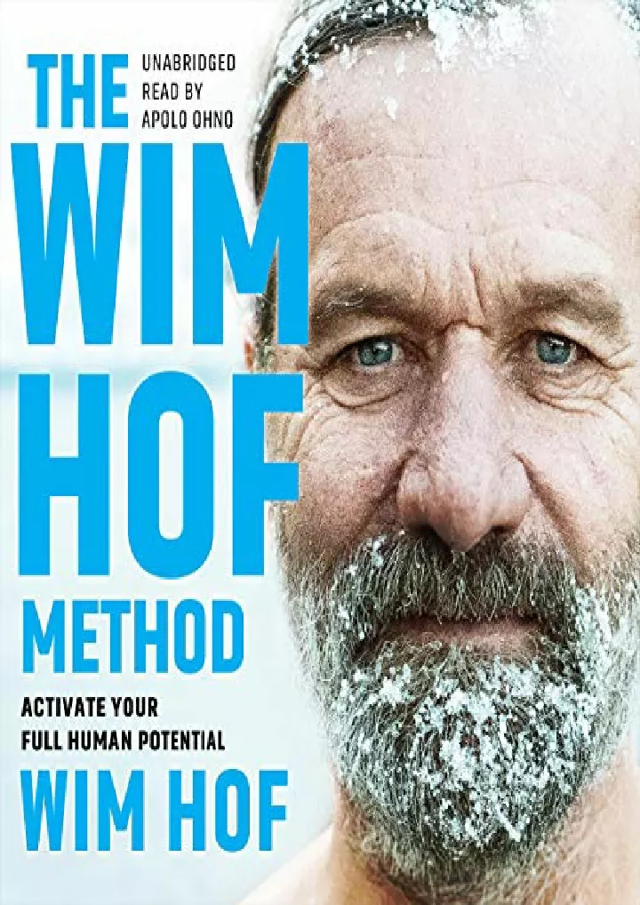 Ppt - [ebook Epub] The Wim Hof Method: Activate Your Full Human 