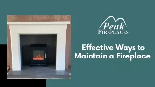 _Effective Ways to Maintain a Fireplace