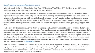 https www dope review com analyticsbot review