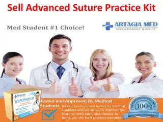 Advanced Medical Suture Kit for Students