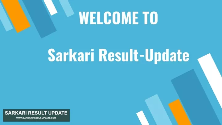welcome to sarkari result update