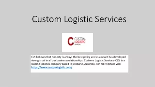 Top & Best Logistic Companies Australia