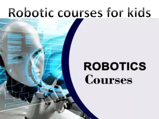 robotic courses for kids