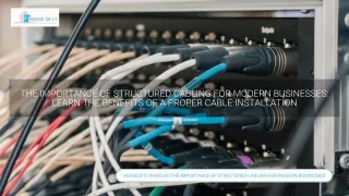 Commercial Structured Cabling