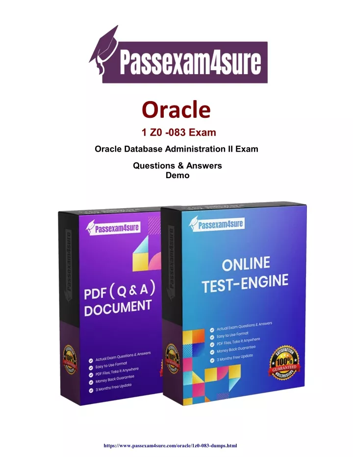 oracle 1 z0 083 exam