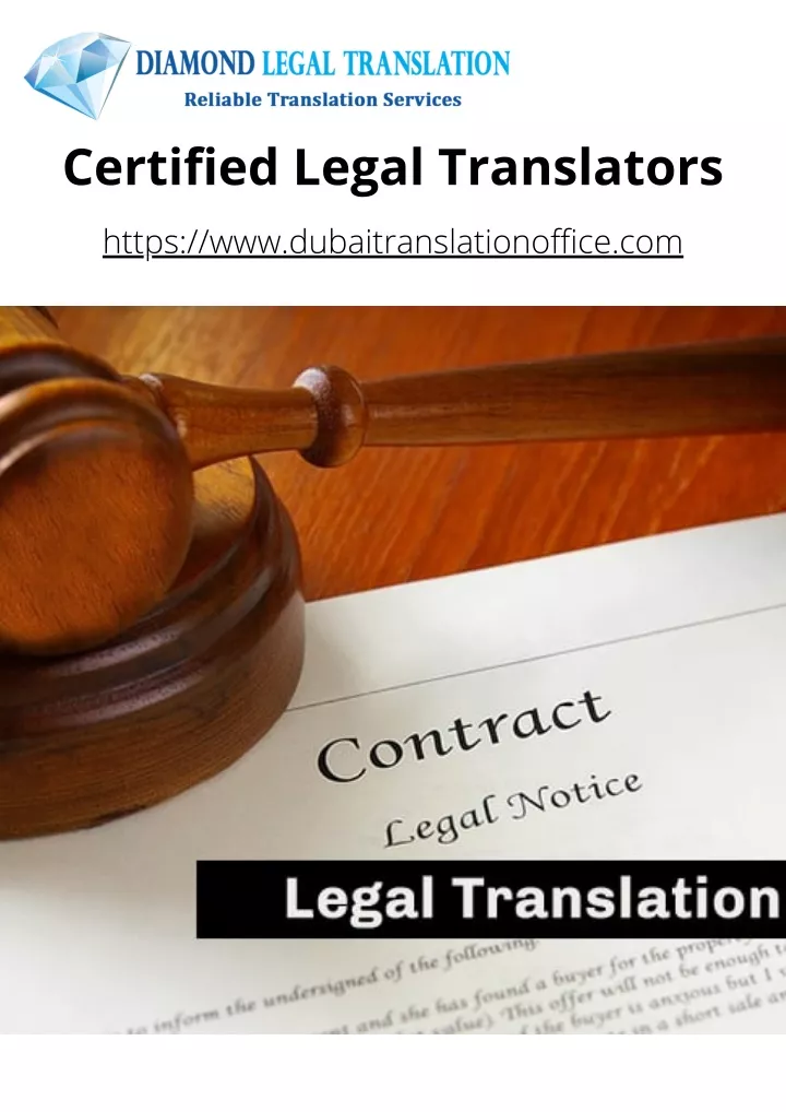 certified legal translators