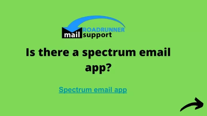 spectrum email app