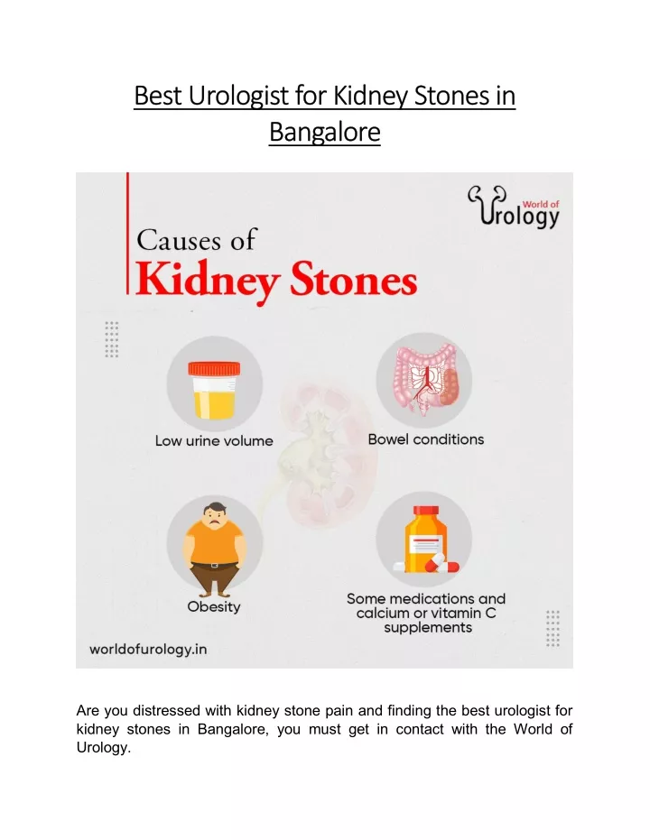 best urologist for kidney stones in best