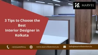 3 Tips to Choose the Best Interior Designer in Kolkata