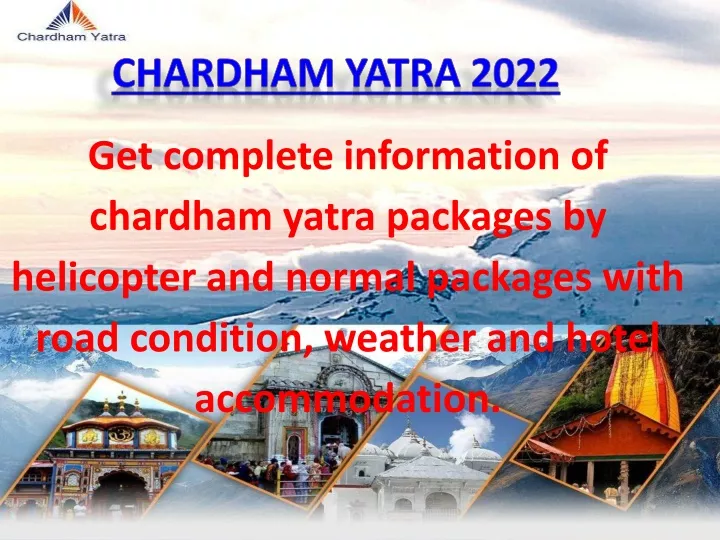 chardham yatra 2022