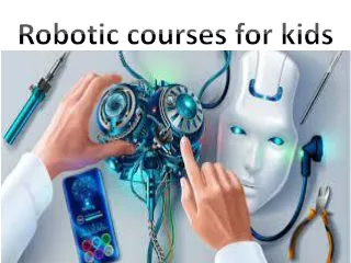 robotic courses for kids