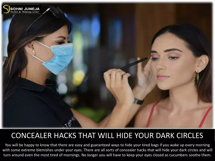 concealer hacks that will hide your dark circles