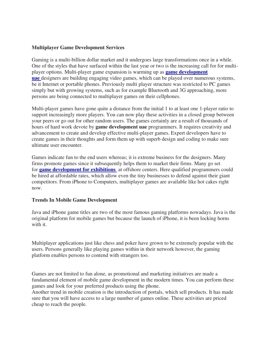 PPT - Multiplayer Game Development Services PowerPoint Presentation ...