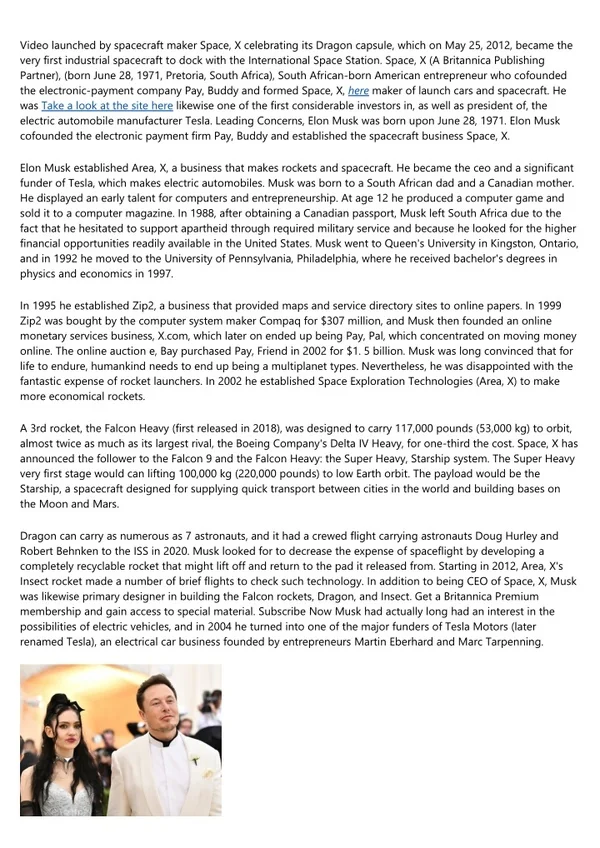 Elon Musk Biography - Life, Parents, Name, Story, History, Wife ...